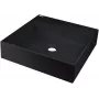 DEANTE Granite Countertop Washbasin su čiaupo anga - 400x400 mm - Smėlio spalvos