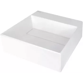 DEANTE Granite Countertop Washbasin su čiaupo anga ir chromuotu nutekėjimo grotelėmis - Graphite Black