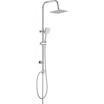 DEANTE NAC 01FK 1-Funkcijų Dušo Galvutė, Lietaus Pūtimas, Chromuota, 100 mm