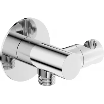 DEANTE Round Angled Connector su ragelio laikikliu