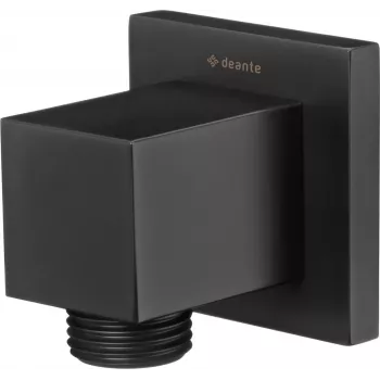 DEANTE Square Angle Connection for LED Profiles – 90 laipsnių kampinė jungtis LED profiliams, juoda