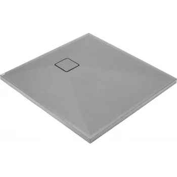 DEANTE Square Granite Shower Tray 90x90 cm Anthracite