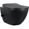 DEANTE Unitazas su Bidet Funkcija - su Maišytuvu, Grindinis, Be Apvado, Dvigubas Nuleidimas 3/5L, Baltas, Keraminis, Nuleidžiamas Sėdynė