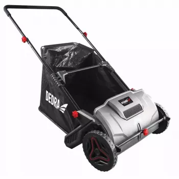 Dedra rankinis lapų ir žolės rinktuvas, 530 mm, 27 l, juoda/oranžinė