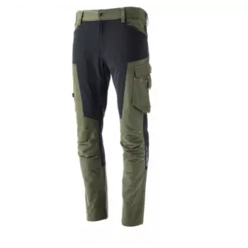 DEDRA Tactical Work Trousers Size L/52 Black/Grey