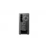 Deepcool CC550 4F Mid Tower korpusas, 4x 120mm LED ventiliatoriai, grūdintas stiklas, juodas