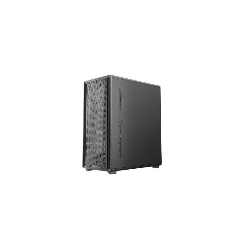 Deepcool CC550 4F Mid Tower korpusas, 4x 120mm LED ventiliatoriai, grūdintas stiklas, juodas
