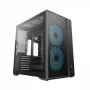 Deepcool CG590 MESH 2F vidutinio bokšto korpusas - juodas, grūdintas stiklas, 2x120mm ventiliatoriai