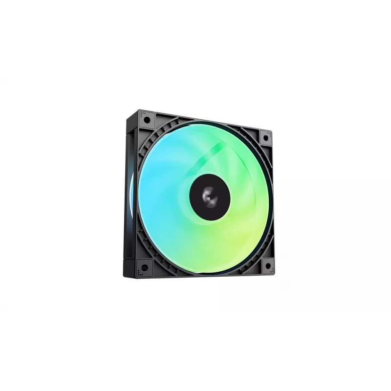 Deepcool LT360 VISION ARGB 360mm skysčio aušintuvas, juodas, ARGB, Intel ir AMD, 3x120mm PWM ventiliatoriai