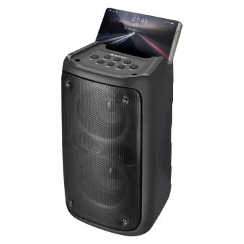 Defender Boomer 20 Bluetooth Garsiakalbis 20W su Šviesomis, FM, USB, AUX, Mic