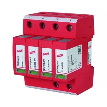 DEHNguard DG M TNS 275 Type 2 apsaugos nuo viršįtampių įtaisas, 3+1 polių, 230/400 V AC