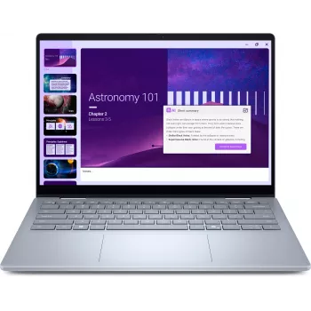 Dell 14 Plus 2-in-1 nešiojamas kompiuteris DB04250, Intel Core Ultra 7 256V, 16GB RAM, 512GB SSD, 14,0 colio FHD+ jutiklinis ekranas, Windows 11 Pro, apšviesta klaviatūra, 4 celių baterija, 3 metų garantija su atvykimu