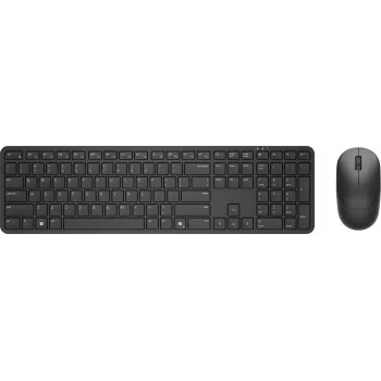 DELL KM526 belaidė klaviatūros ir pelės kombinacija – prancūziškas AZERTY išdėstymas – juoda