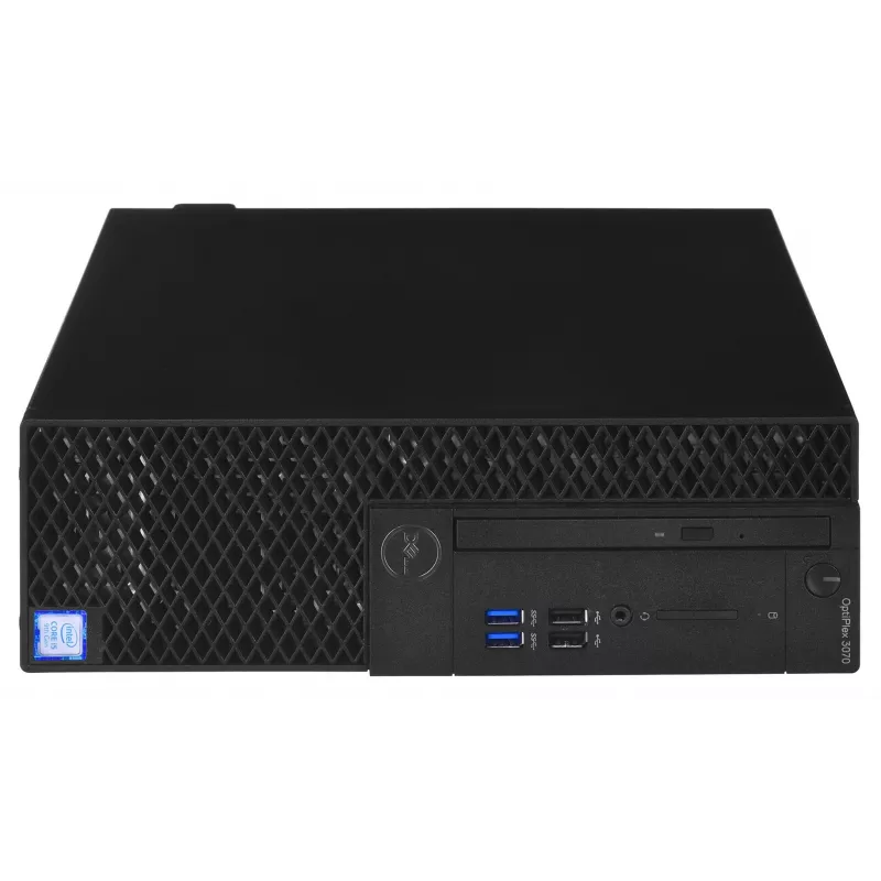 DELL OptiPlex 3070 SFF stalinis kompiuteris - Intel Core i5-8500, 16GB DDR4, 256GB NVMe SSD, Windows 11 Pro (Naudotas)