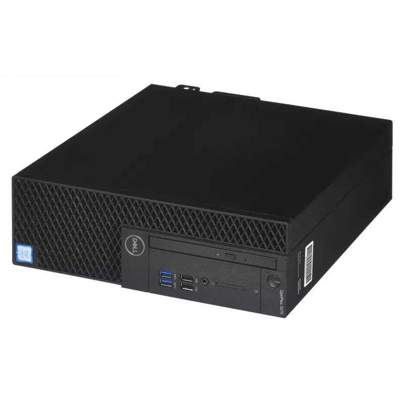DELL OptiPlex 3070 SFF stalinis kompiuteris - Intel Core i5-8500, 16GB DDR4, 256GB NVMe SSD, Windows 11 Pro (Naudotas)