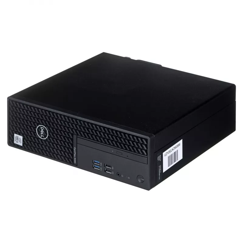 DELL OptiPlex 3080 SFF stalinis kompiuteris, Intel Core i3-10100, 8GB RAM, 256GB SSD, Windows 11 Pro, naudotas