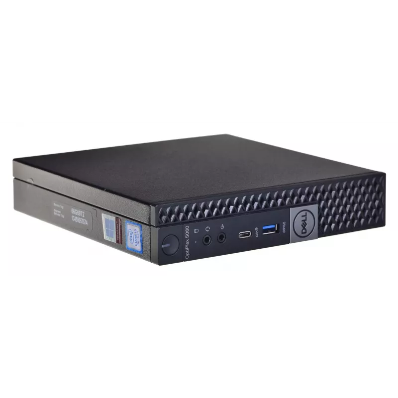DELL OptiPlex 5060 Micro i3-8100T 8GB 256GB SSD micro SFF Win11pro naudotas