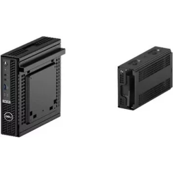 DELL OptiPlex MFF ir TC dvigubas VESA laikiklis su adapterio laikikliu