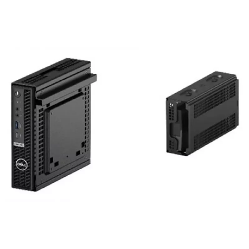 DELL OptiPlex MFF ir TC dvigubas VESA laikiklis su adapterio laikikliu