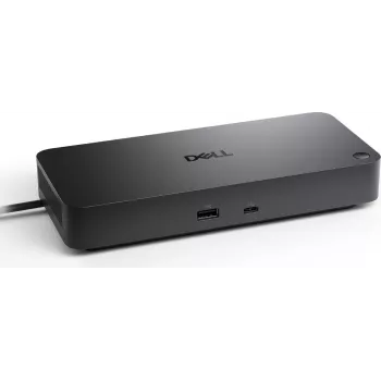 Dell Pro Dock WD25 Thunderbolt 4 dokinimo stotelė, 130W energijos tiekimas, 8K, dvigubas 4K, juoda