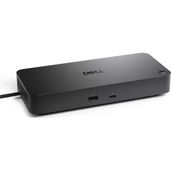 Dell Pro Thunderbolt 5 doko stotis WD25TB5 - 140W energijos tiekimas, 8K trijų ekranų palaikymas, 2.5GbE
