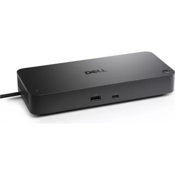 Dell Pro Thunderbolt 5 Smart Dock SD25TB5_300W - 300W galios tiekimas, 8K vaizdo palaikymas, 2.5GbE, juodas