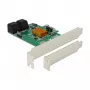 DeLOCK 4 prievadų SATA 6Gb/s PCIe 2.0 x1 valdiklio plokštė su Marvell 88SE9215