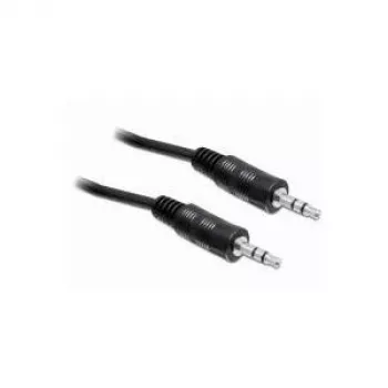 Delock garso kabelis 3,5 mm 3 kontaktų stereo jack vyriškas-vyriškas 5 m juodas 84438