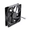 Delock ašinis ventiliatorius 48 V DC, 120 x 120 x 25 mm, 4-Pin PWM, juodas
