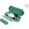 Delock 91733 kabelių jungčių apsauginė dėžutė IP44 su pakabinimo kabliu, žalia