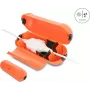 Delock 91729 kabelių jungčių apsauginė dėžutė IP44 su pakabinimo kabliu, oranžinė