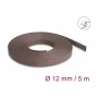 Delock kabelių įvyniojimo rankovė, 12 mm, pinta, atspari graužikams, tampri, 5 m, ruda