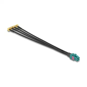 Delock 90283 Mini FAKRA Z Female Quad į 4 x SMA Male 0,2 m RG-174 kabelis