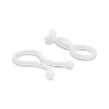 Delock kabelių spiralinė juosta Ø 11 mm skaidri, 100 vnt.