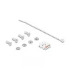 Delock D-Type RJ45 skydinis lizdas Cat.6A STP su LSA prijungimu ir IP66 apsauginiu dangteliu