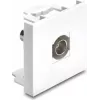 Delock Easy 45 modulis BNC lizdas – BNC lizdas, baltas (91813)