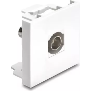 Delock Easy 45 modulis BNC lizdas – BNC lizdas, baltas (91813)