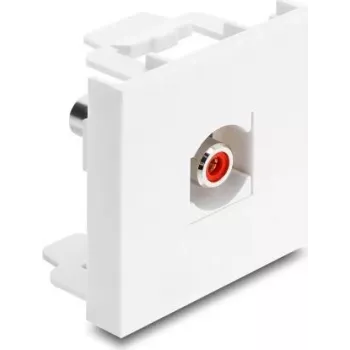 Delock Easy 45 modulis RCA female į RCA female raudonas / baltas (91815)