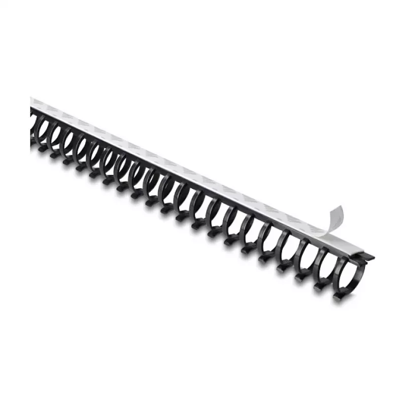 Delock Lankstus kabelių kanalas su lipnia juosta ir varžtais 25 x 26 mm – 50 cm juodas