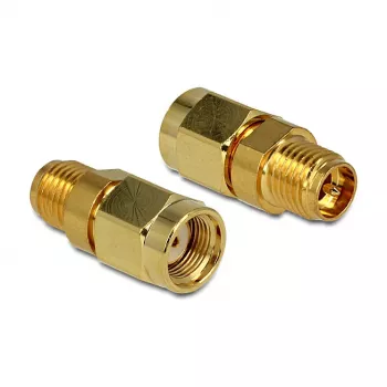 DELOCK HF RP-SMA Kištukas Specialus Metrinis Sriegis > RP-SMA Lizdas