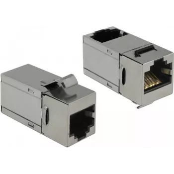 Delock Keystone modulis RJ45 moteriškas – RJ45 moteriškas Cat.6 STP 90° 86371