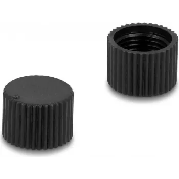 Delock M12 apsauginis dangtelis su varžtu, plastikinis, IP67, juodas 60844