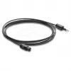 Delock optinis audio kabelis – Mini TOSLINK 3,5 mm į TOSLINK, 2 m, juodas