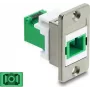 Delock SC Simplex Panelinis Sukabinimo Adapteris su Lazerio Apsauginiu Dangteliu 91104