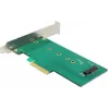 Delock PCI Express x4 kortelė į 1 x vidinį NVMe M.2 Key M 110 mm - Low Profile formos faktorius