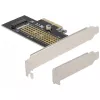 Delock PCI Express x4 plokštė 1 x vidiniam NVMe M.2 Key M 80 mm - žemo profilio formatas 90047