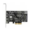 Delock 90059 PCI Express x4 plėtimo plokštė su 4 x USB Type-C + 1 x USB Type-A - SuperSpeed USB 10 Gbps - Low Profile, USB valdiklis
