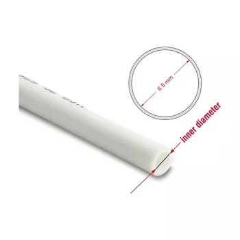 Delock Pneumatinė žarna 10 x 6.5 mm PU 50 m ritinys balta