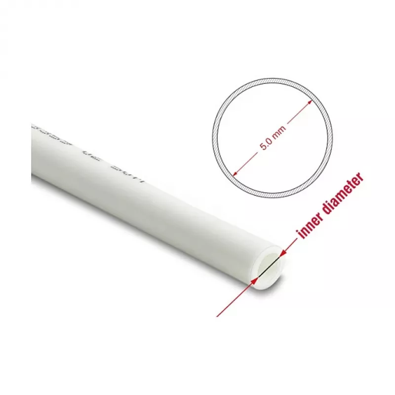 Delock Pneumatinė žarna 8 x 5 mm 50 m rulonas balta (PU)