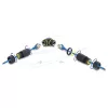 Delock RJ45 lizdas į RJ45 lizdą Cat.6 jungtis su M23 x 1.5 mm sriegiu, 90° kampu, IP68 atspari dulkėms ir vandeniui, juoda